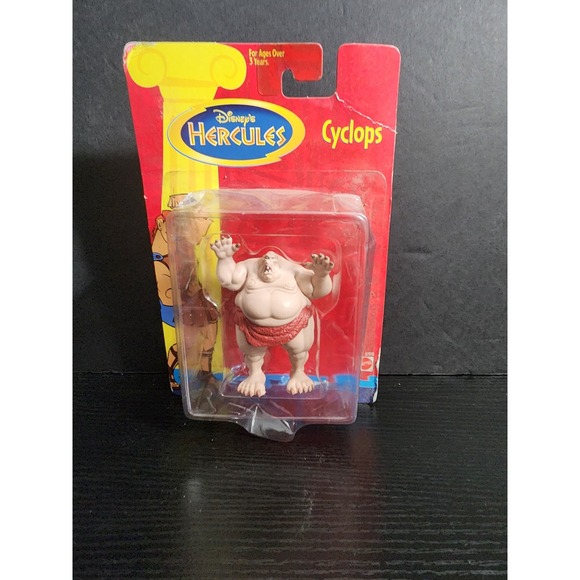 Disney's Hercules Cyclops Action Figure Toy Still In Box on card Vintage 1996 - Picture 1 of 6
